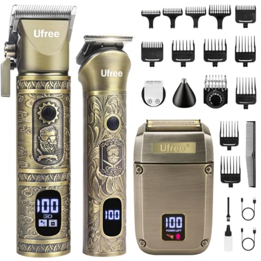 Men Grooming Home - Cordless Electric Hair Trimmer for Men