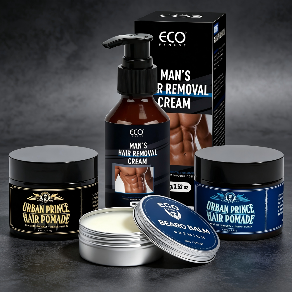 Men'S Grooming Wax - 3 In 1 Men Grooming Set