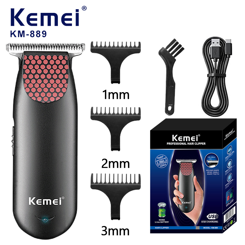 Kemei 889 Professional Pocket  - Beard Trimmer Cordless review and price
