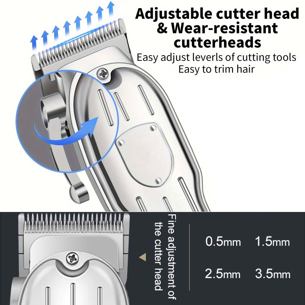 Professional Hair Clippers for - Beard Trimmer Cordless review and price