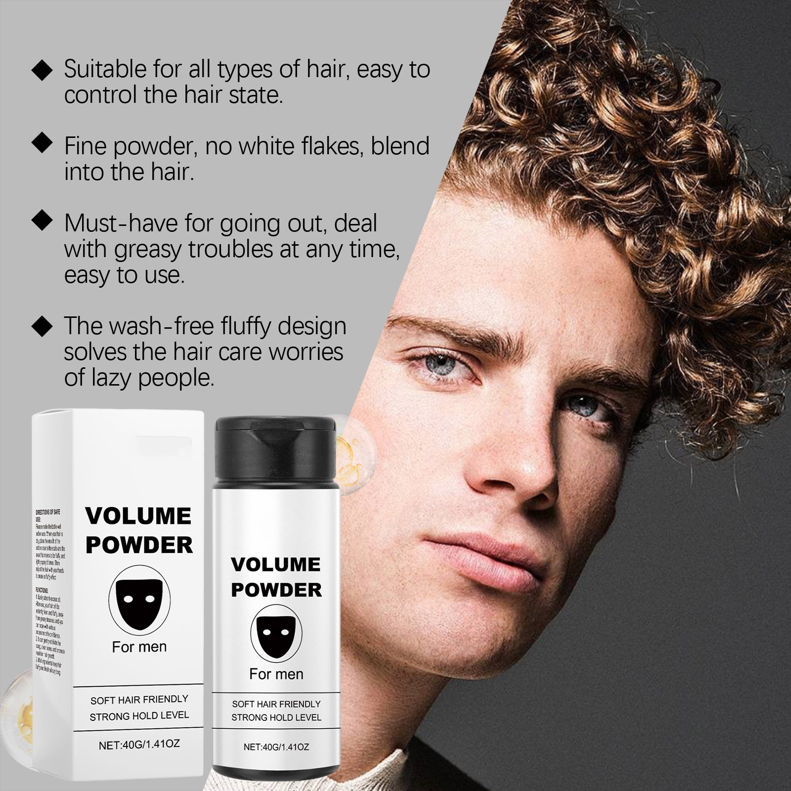 Volume Powder for Men Strong H - Men'S Grooming Wax review and price