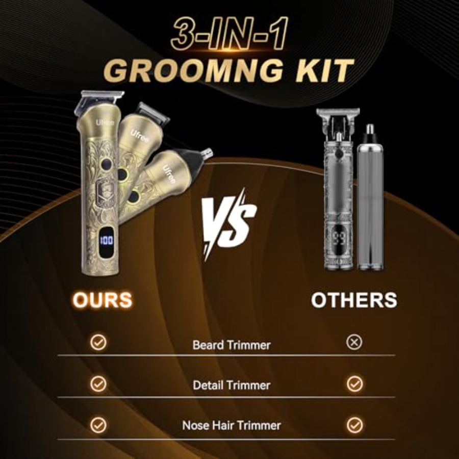 Cordless Electric Hair Trimmer - Men Grooming Home review and price