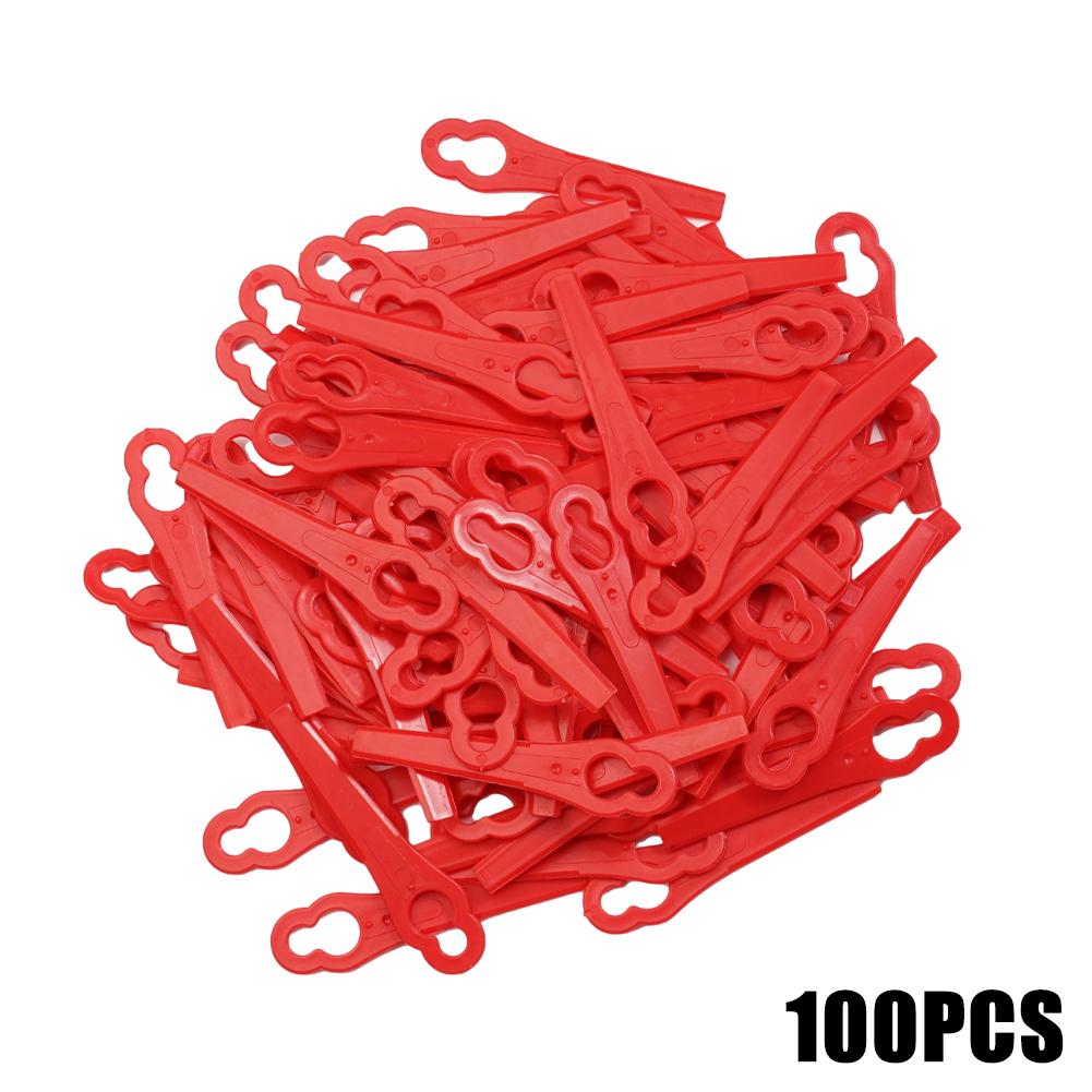 100pcs Strimmer Blades Plastic - Beard Trimmer Cordless review and price