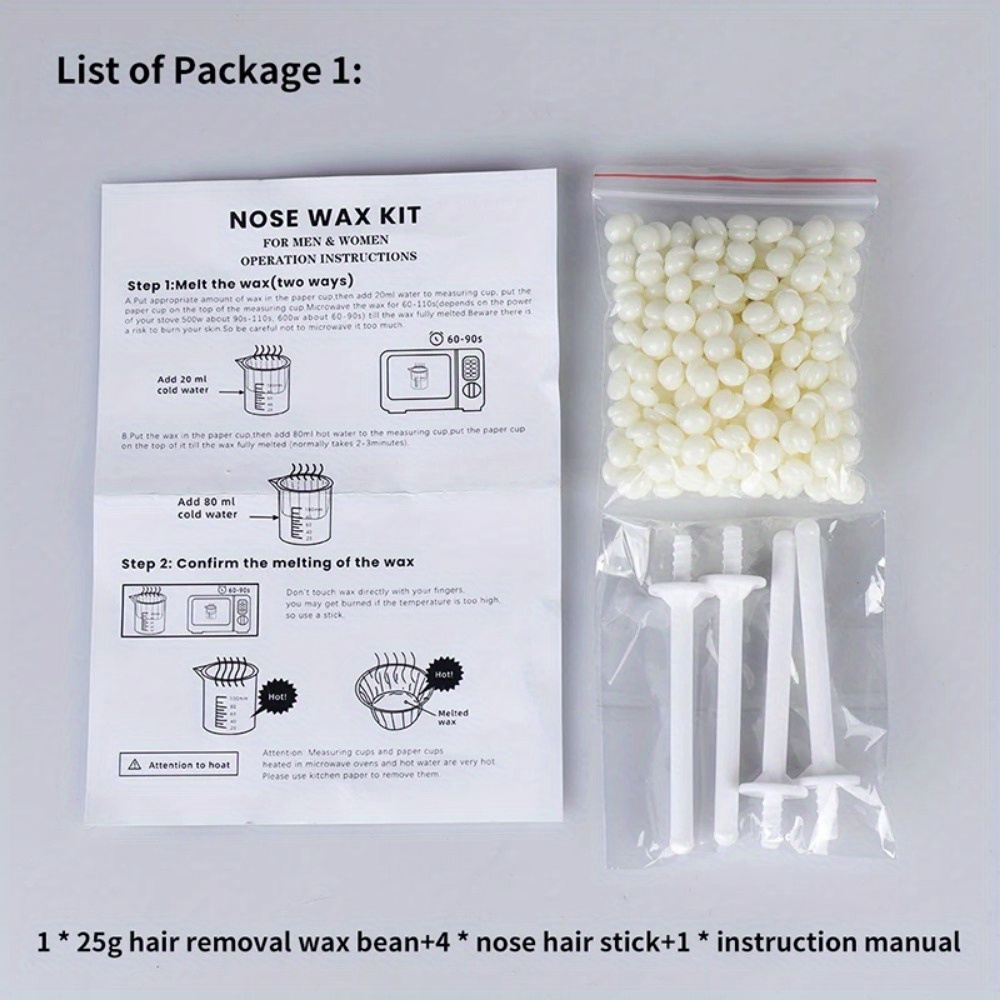 Unisex Nose Hair Waxing Kit Er - Men'S Grooming Wax review and price