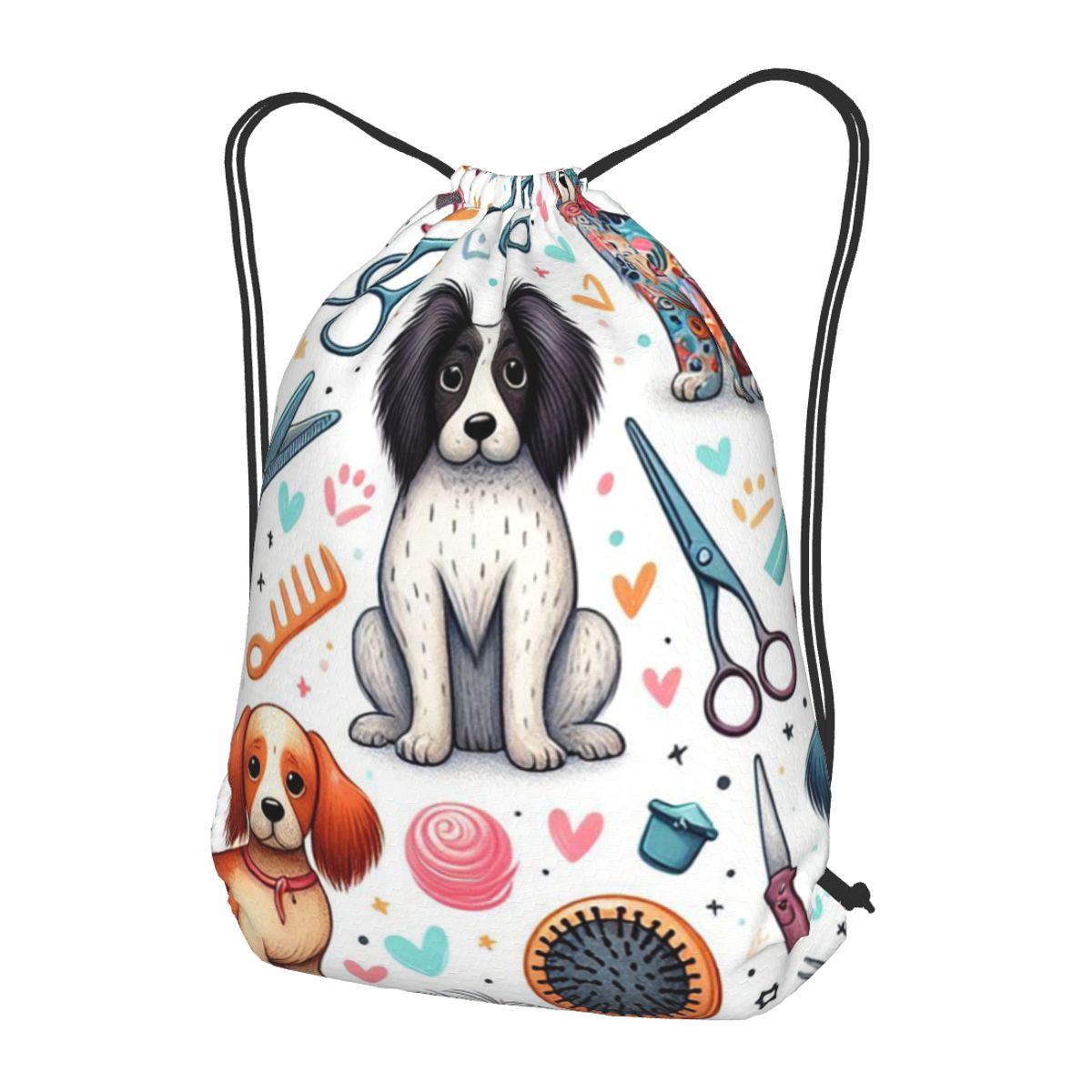 Dog Grooming Printed Backpacks - Men'S Grooming Bag review and price