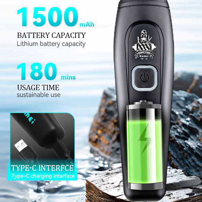 Kemei1747 Electric Hair Cuttin - Beard Trimmer Cordless review and price