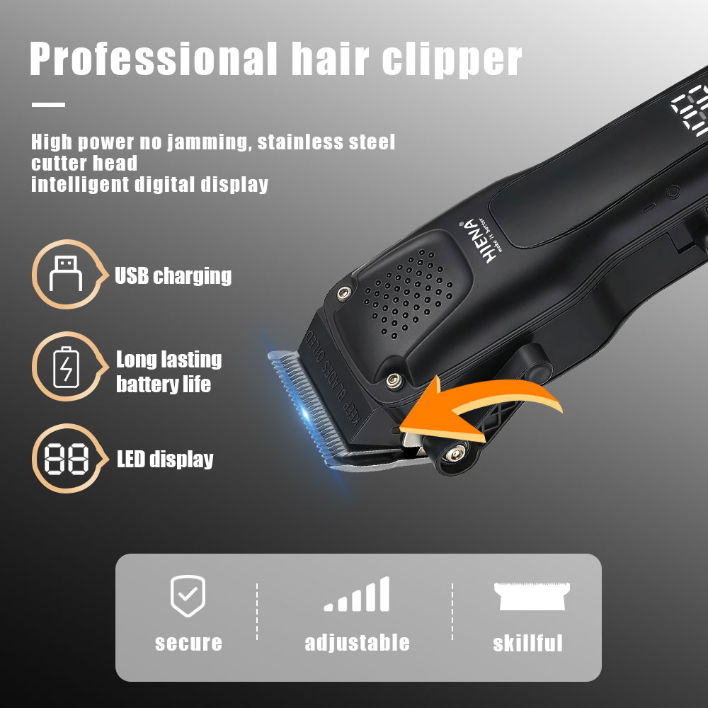 hiena 212 Hair Clipper Set Met - Beard Trimmer Cordless review and price