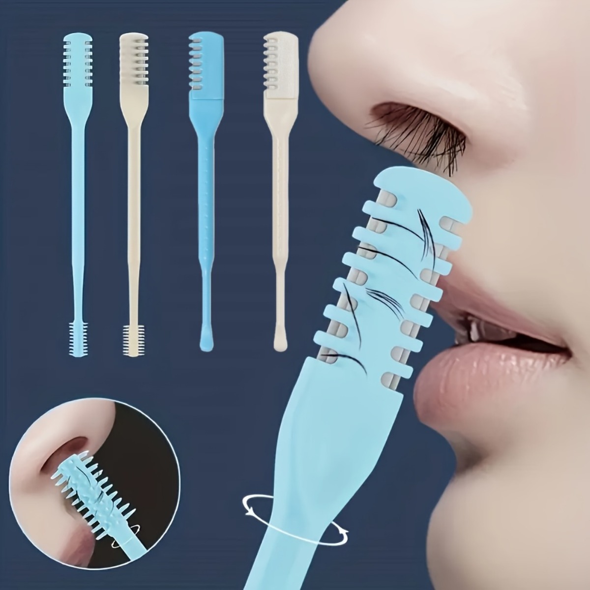 Premium 2‑Pack Dual‑Head Nose  - Mens Grooming Kit Case review and price