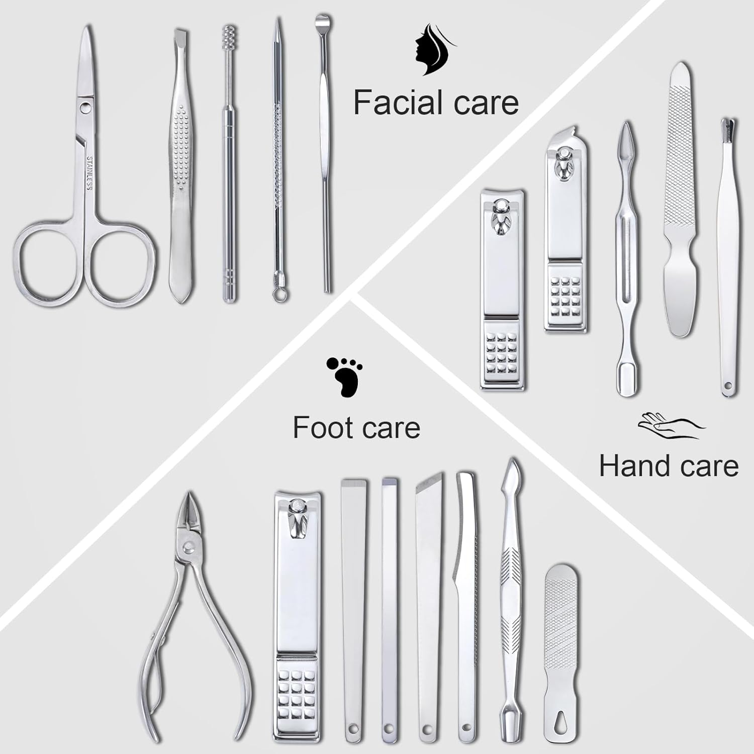 Yougai Nail Clippers Set - 18  - Nail Care Kit Mens review and price