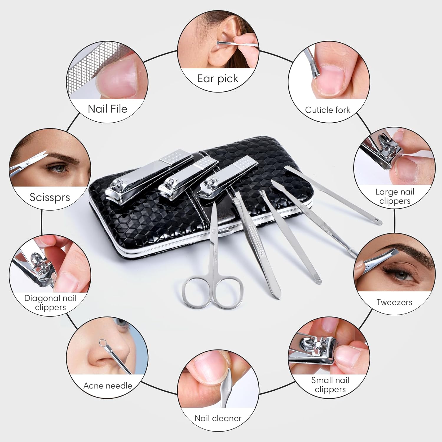 Yougai Nail Clippers Set - 18  - Nail Care Kit Mens review and price