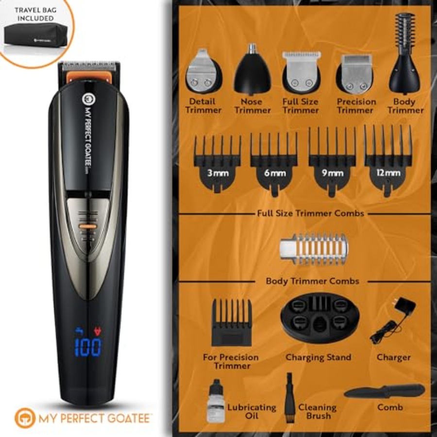 My Perfect Goatee®️ 13-in-1 Me - Men'S Grooming Bag review and price