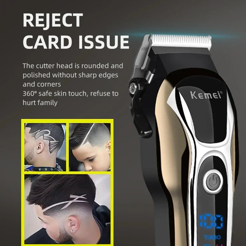 Professional Hair Clipper Keme - Beard Trimmer Cordless review and price