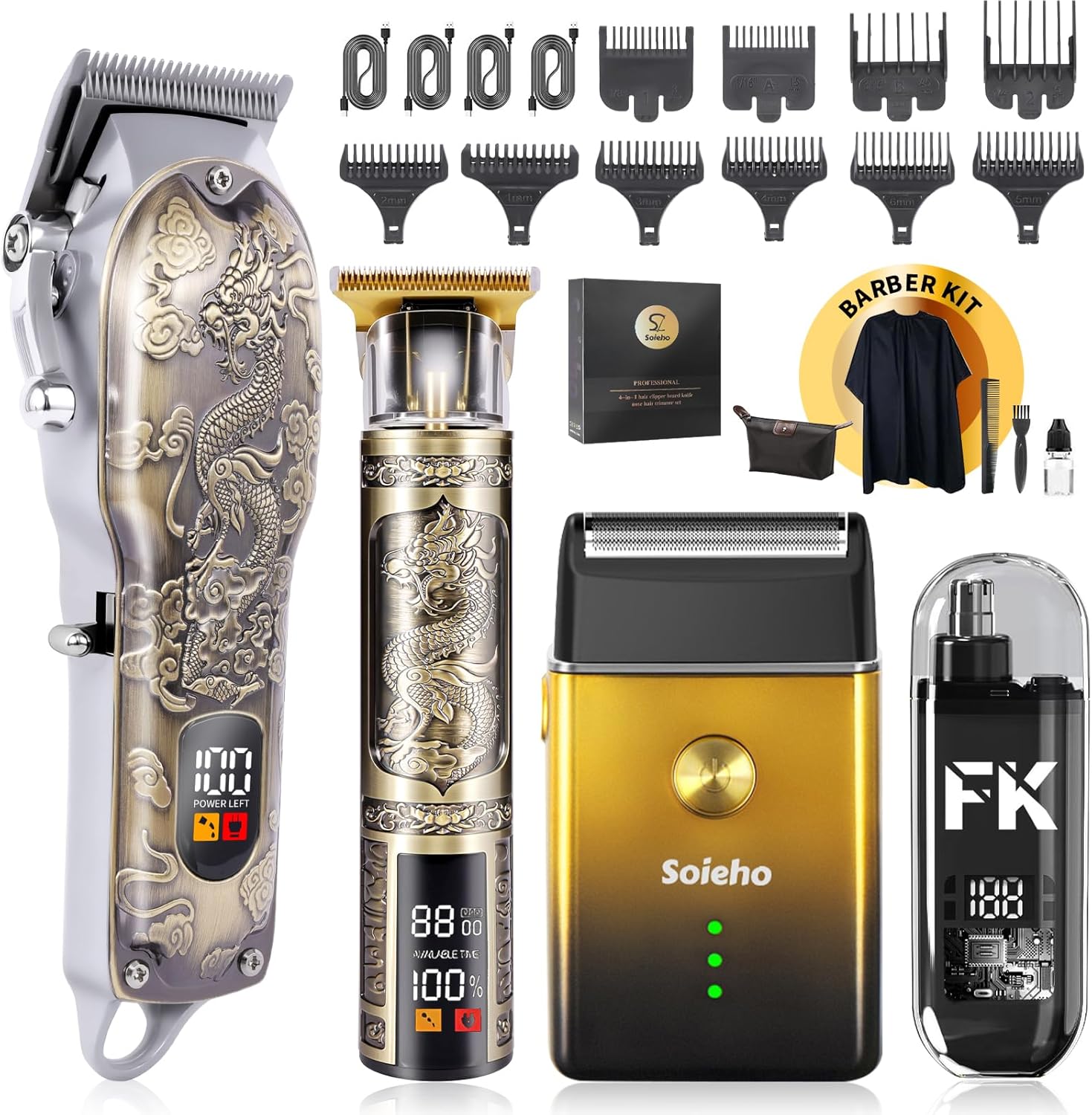 Men's Cordless Hair Clipper Se - Beard Trimmer Cordless review and price