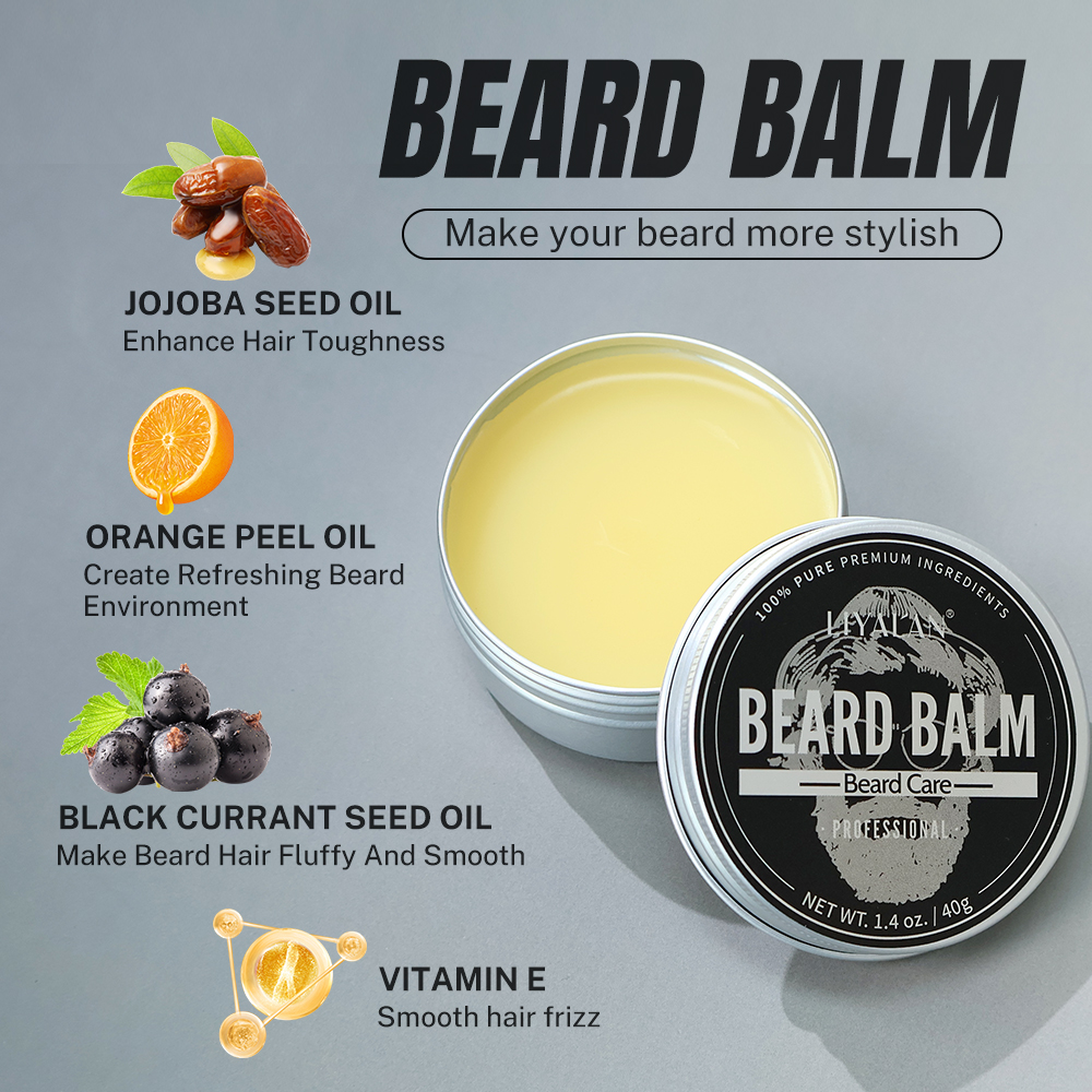 7pcs/sets Men Beard Kit Beard  - Men'S Grooming Wax review and price