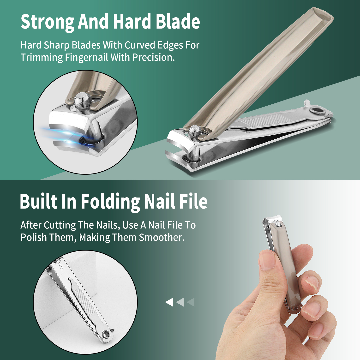 7 pcs Stainless Steel Manicure - Nail Care Kit Mens review and price
