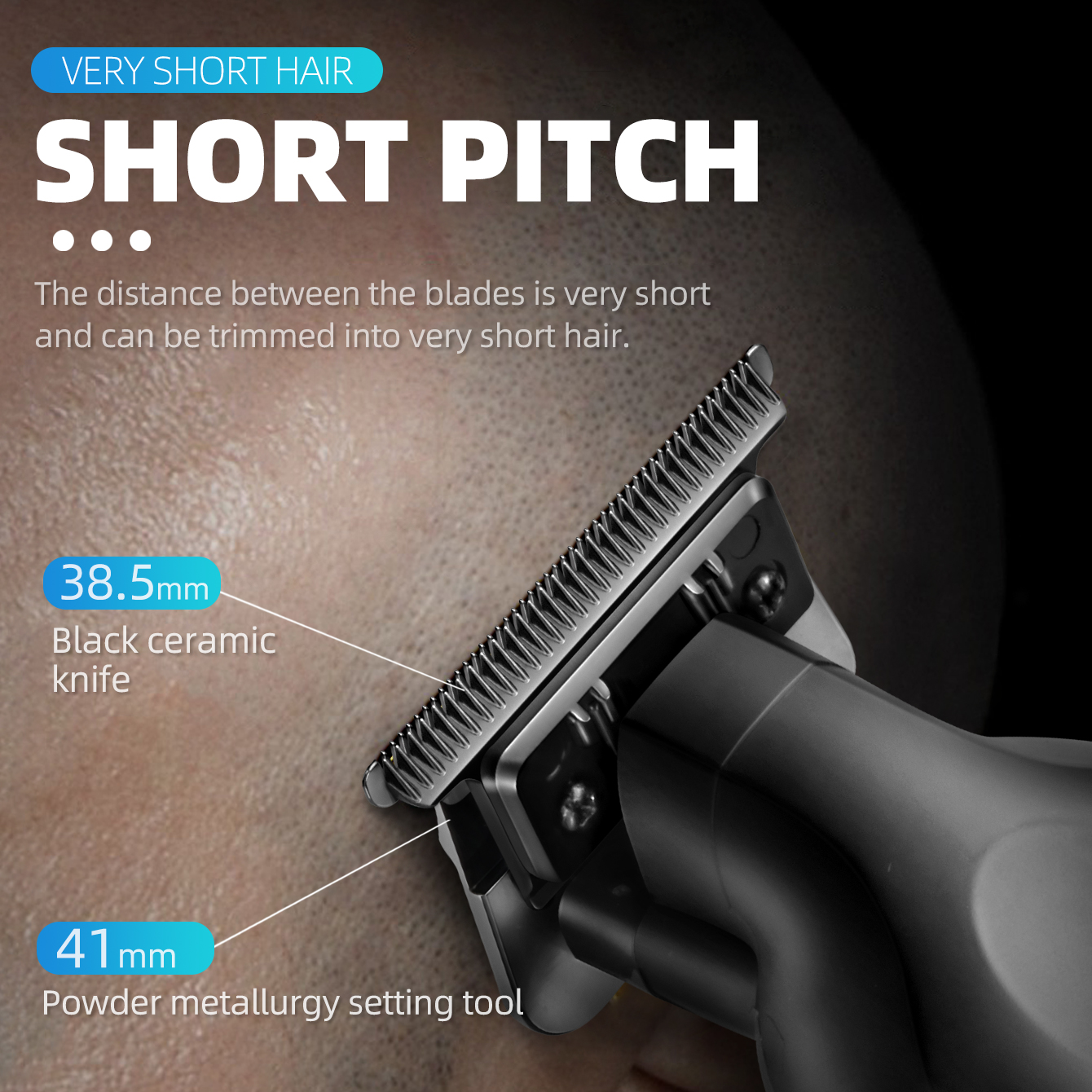 Kemei KM2299 Professional Hair - Beard Trimmer Cordless review and price