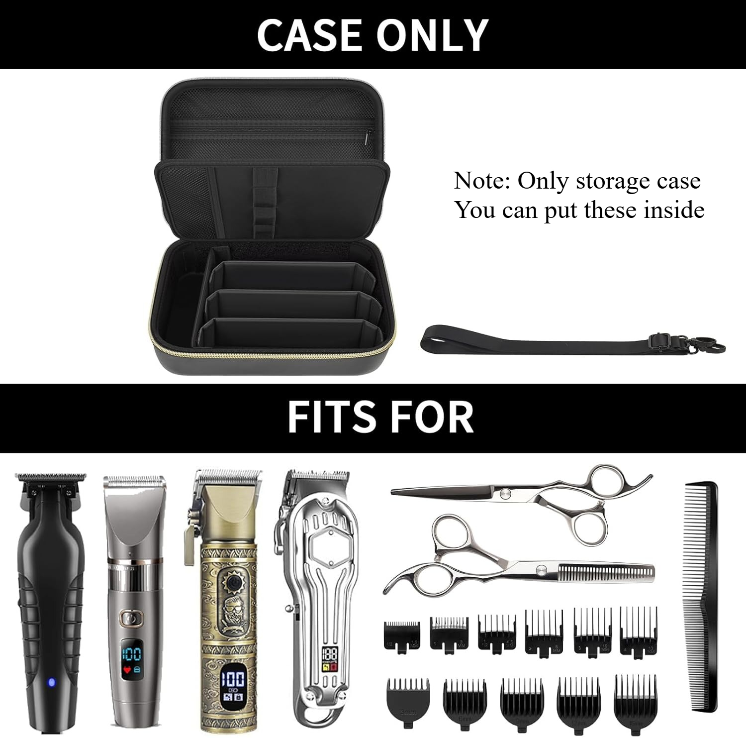 Barber Case for Hair Clippers  - Men'S Grooming Bag review and price