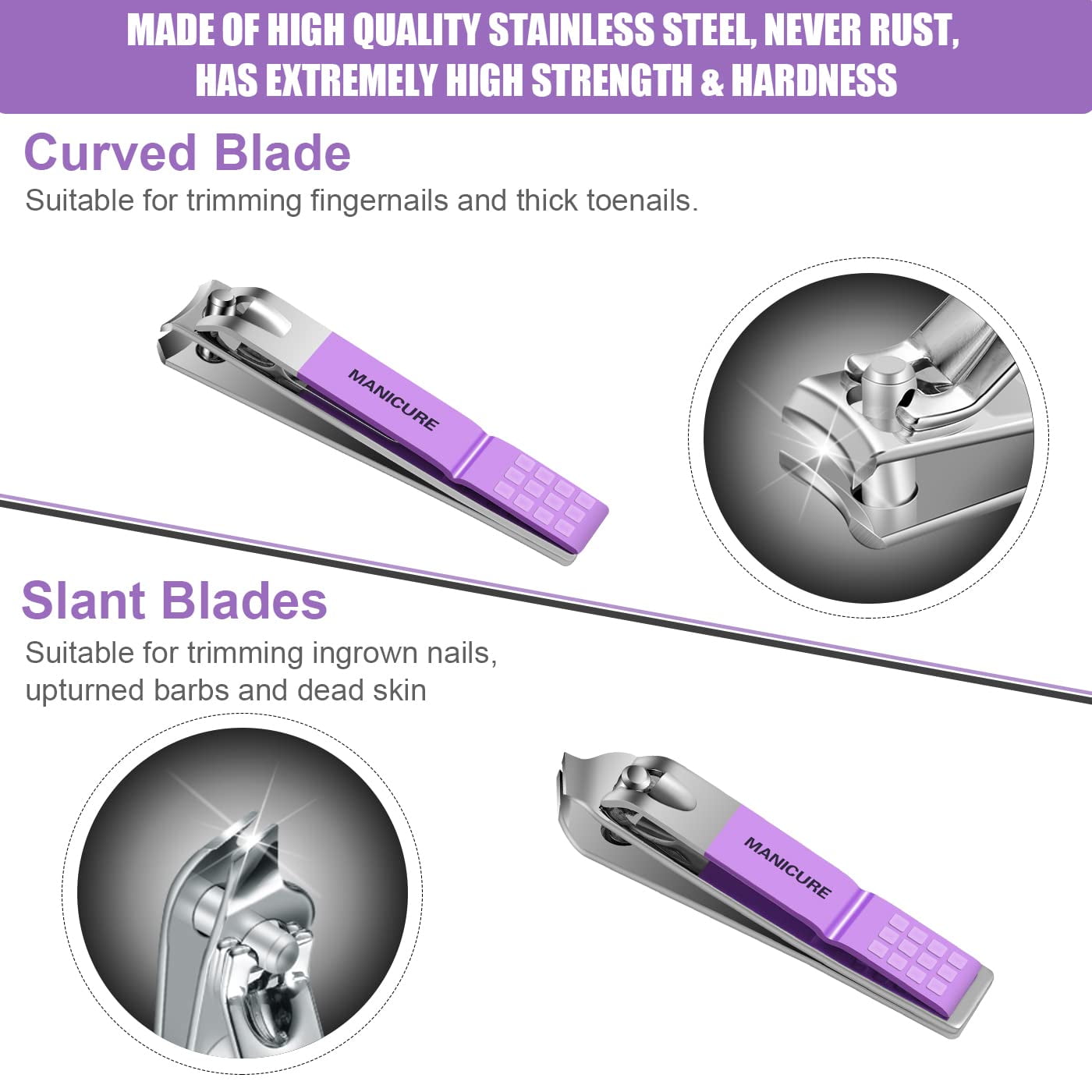 Manicure Set Professional Nail - Nail Care Kit Mens review and price