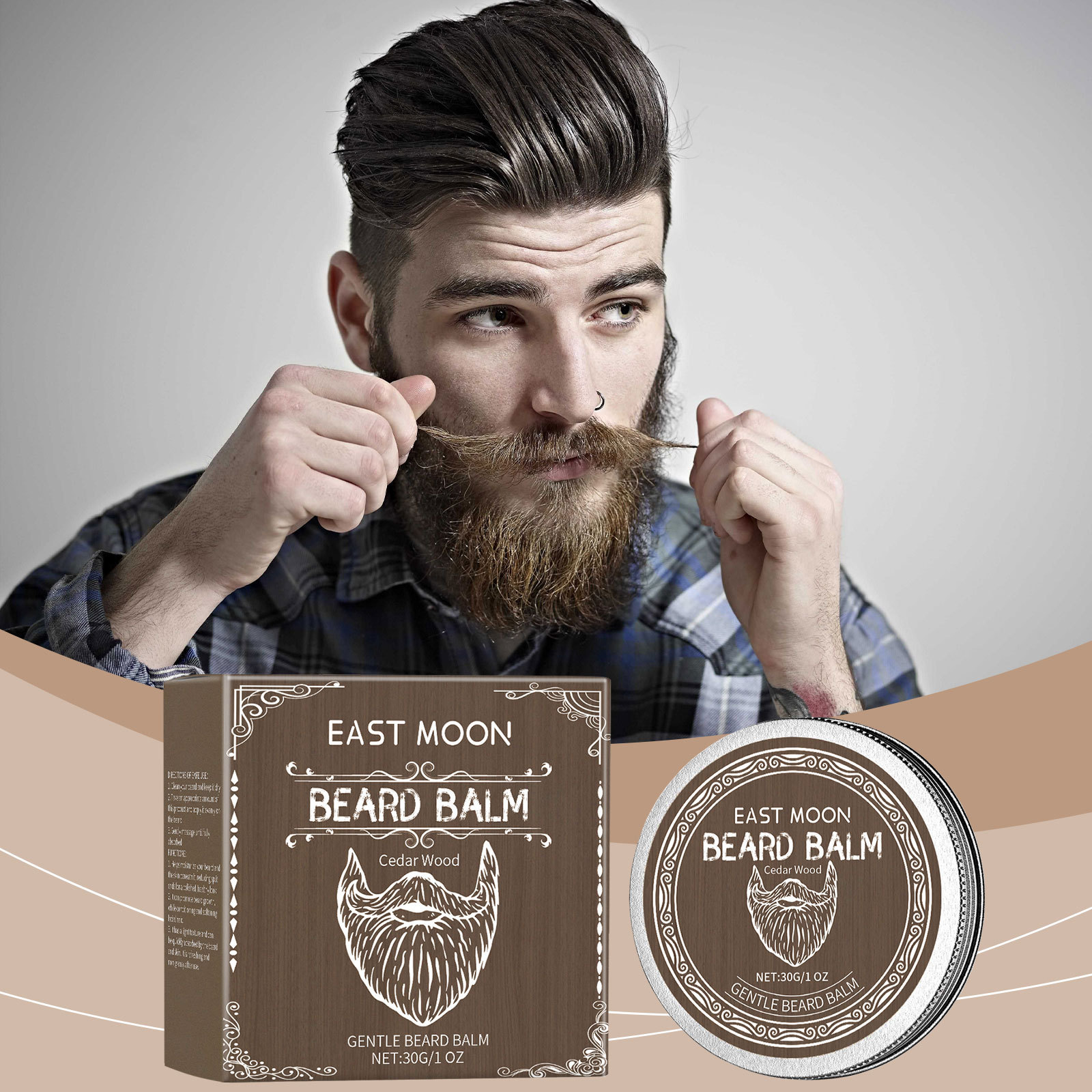 East Moon Beard Balm Soften Be - Men'S Grooming Wax review and price