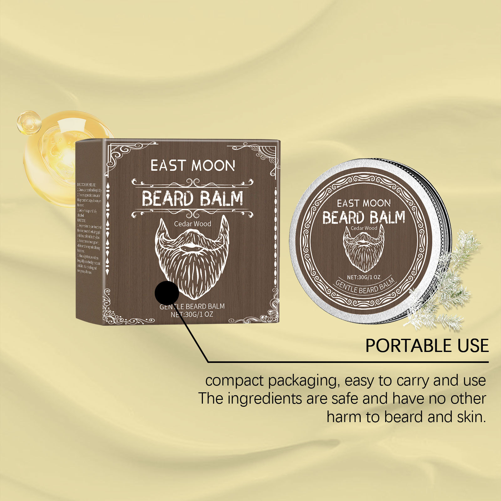 East Moon Beard Balm Soften Be - Men'S Grooming Wax review and price