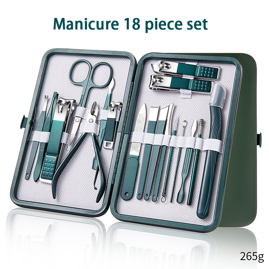7-18 Pcs Manicure Set Nail Cli - Nail Care Kit Mens review and price