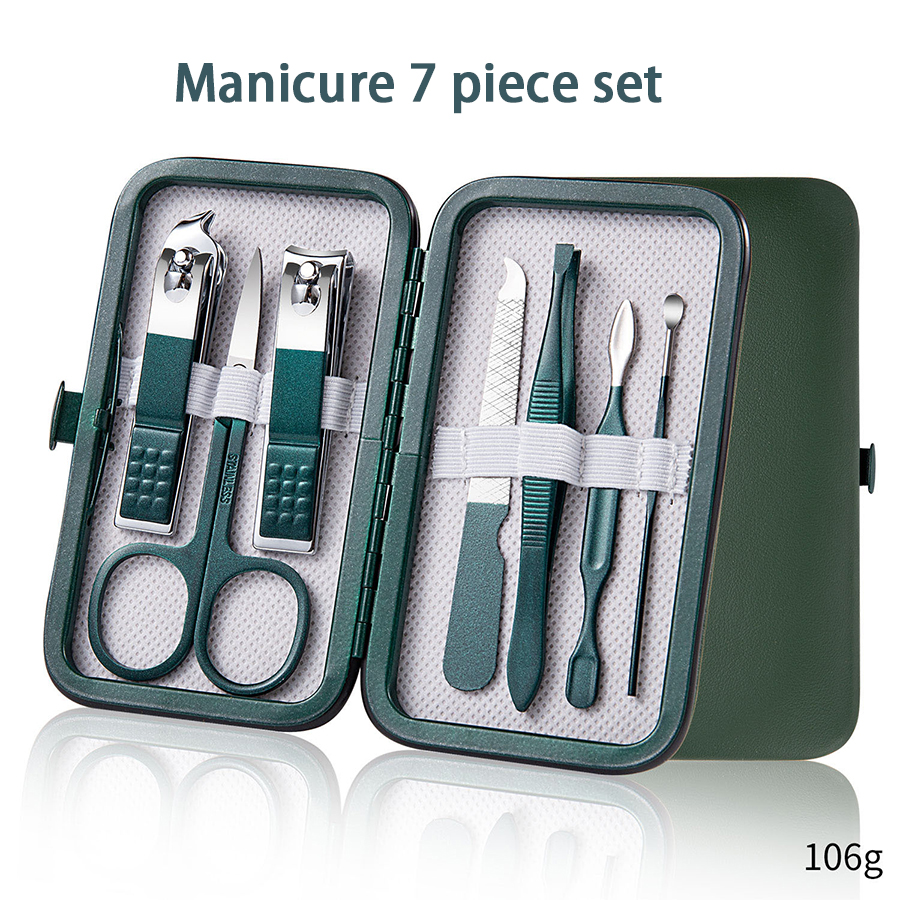 7-18 Pcs Manicure Set Nail Cli - Nail Care Kit Mens review and price