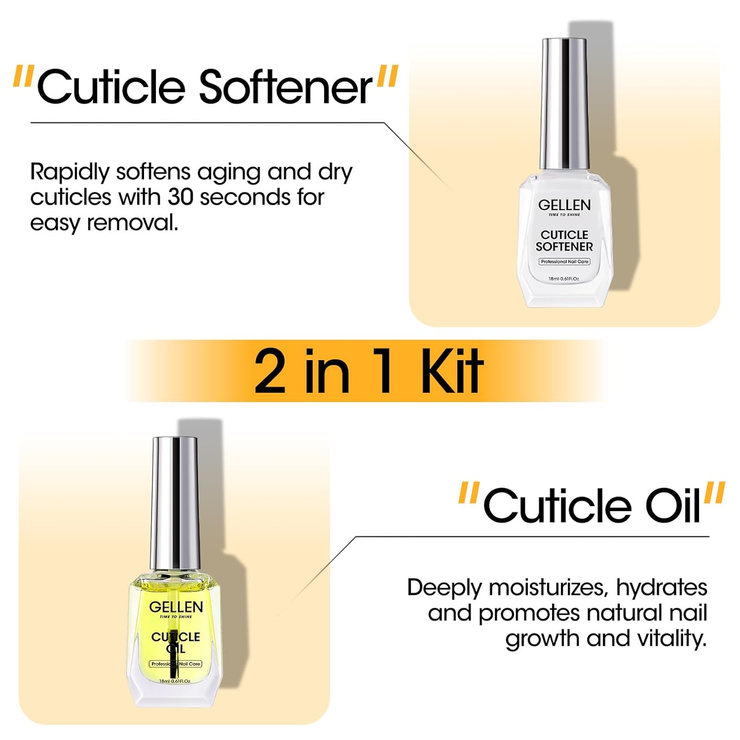 GELLEN 18ML Nail Softener and  - Nail Care Kit Mens review and price
