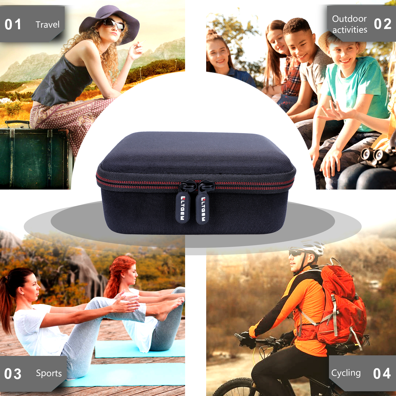 LTGEM Razor Case for Bald Men  - Men'S Grooming Bag review and price
