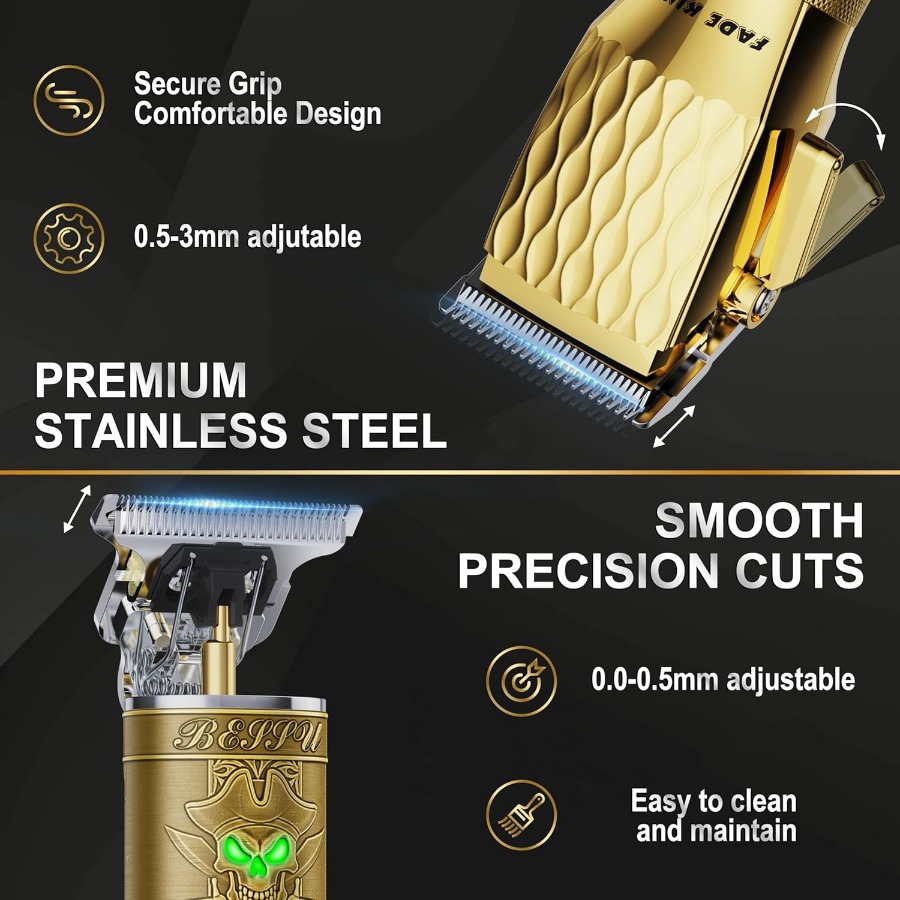 Professional Hair Clippers Bea - Beard Trimmer Cordless review and price
