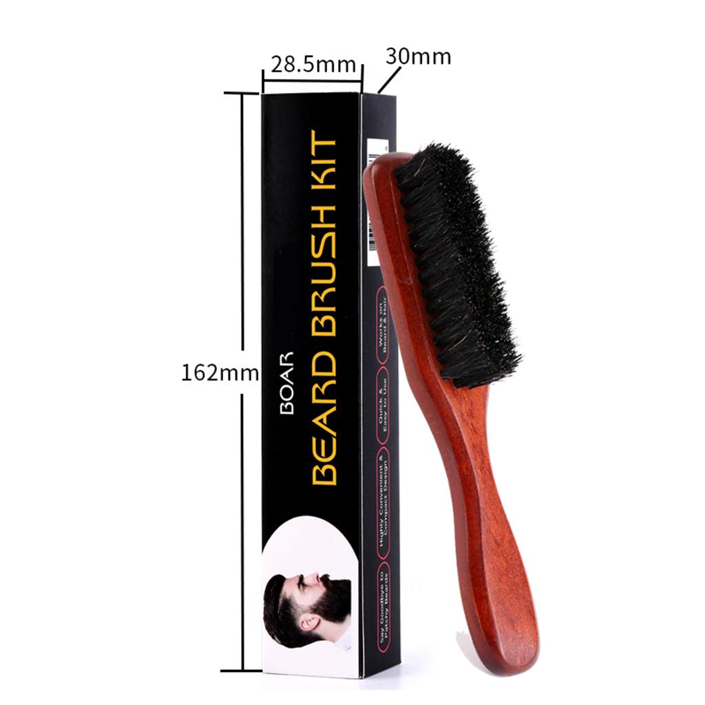 Wooden Beard Brush Long Handle - Men Grooming Home review and price