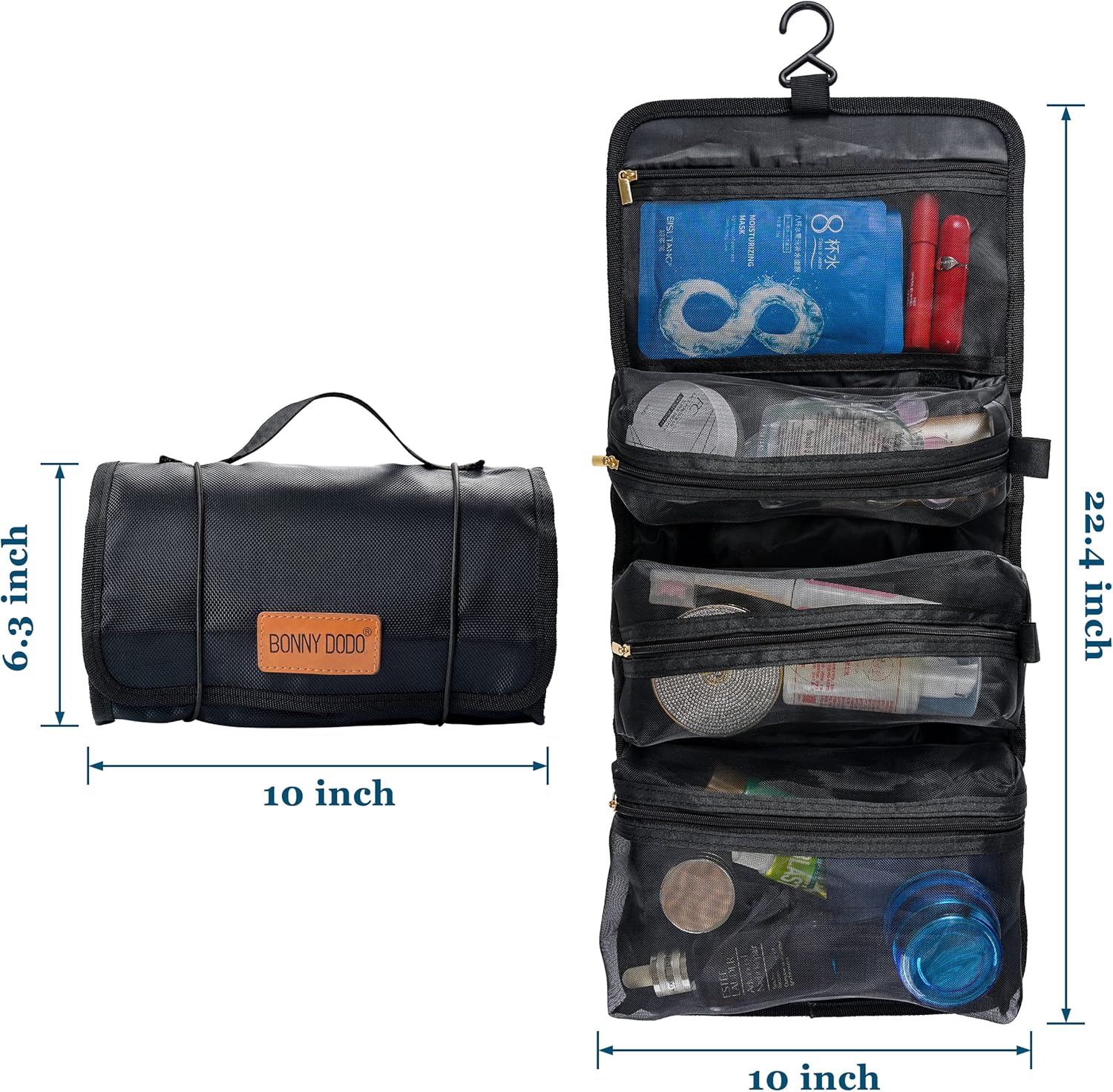 Roll-Up Hanging Toiletry Bag w - Men'S Grooming Bag review and price