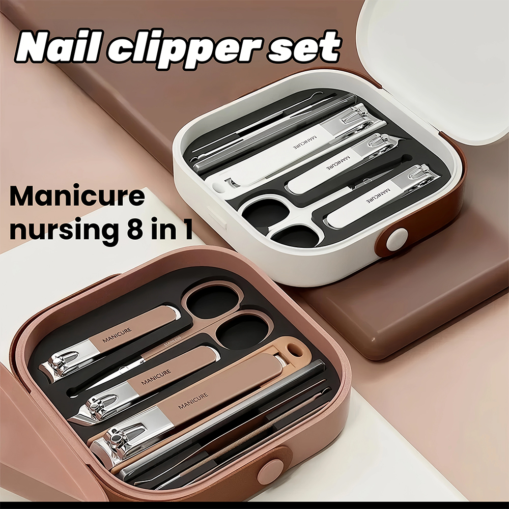 Manicure Set with Stainless St - Nail Care Kit Mens review and price