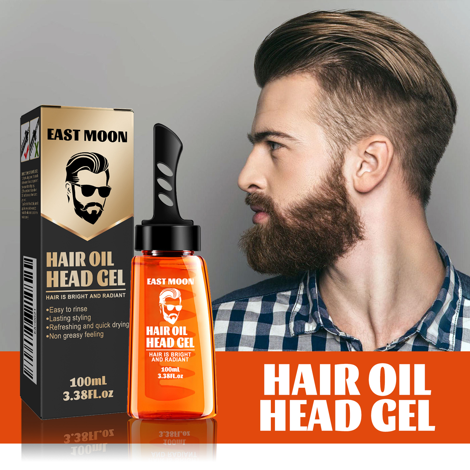 East Moon Men's Hair Wax Comb  - Men'S Grooming Wax review and price